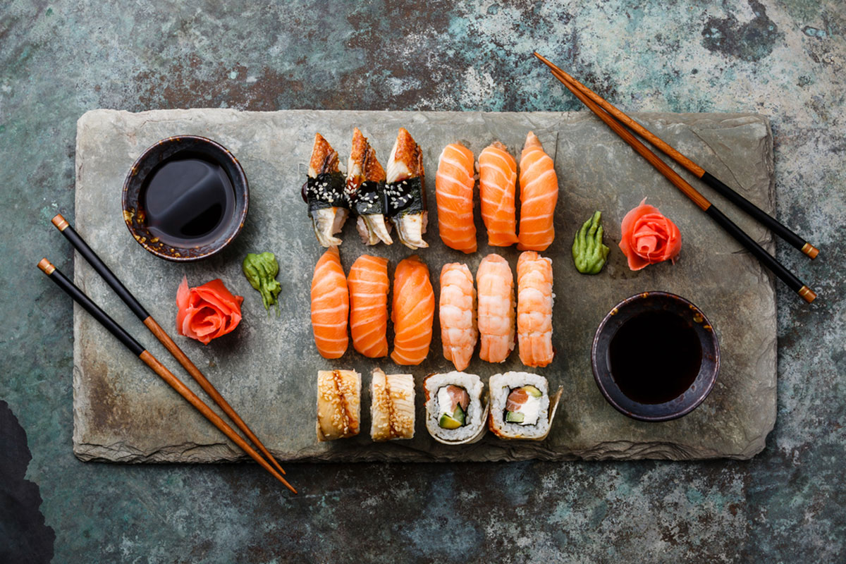 El sushi, el plato preparado más exótico e internacional