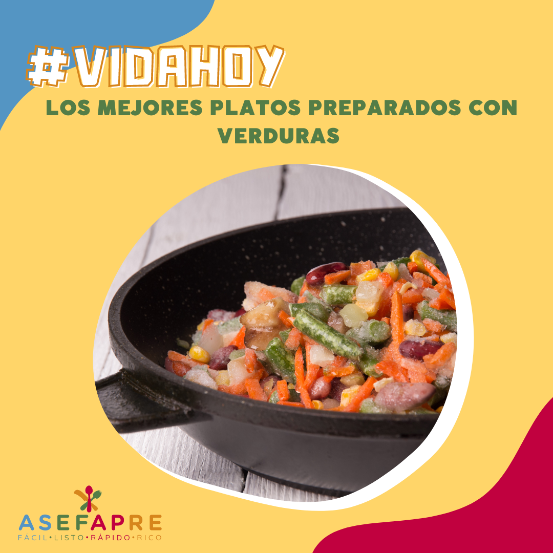 Los mejores platos preparados con verduras