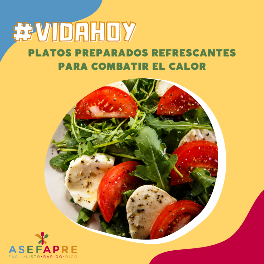 Platos preparados refrescantes para combatir el calor