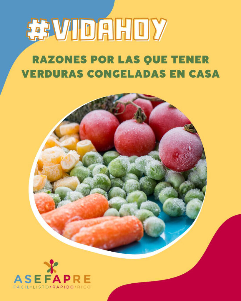 5 razones por las que tener verduras congeladas en casa