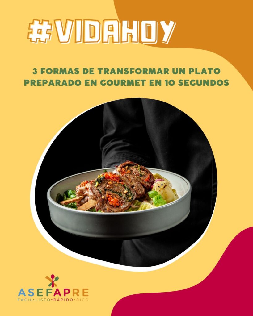 3 formas de transformar un plato preparado en gourmet en 10 segundos