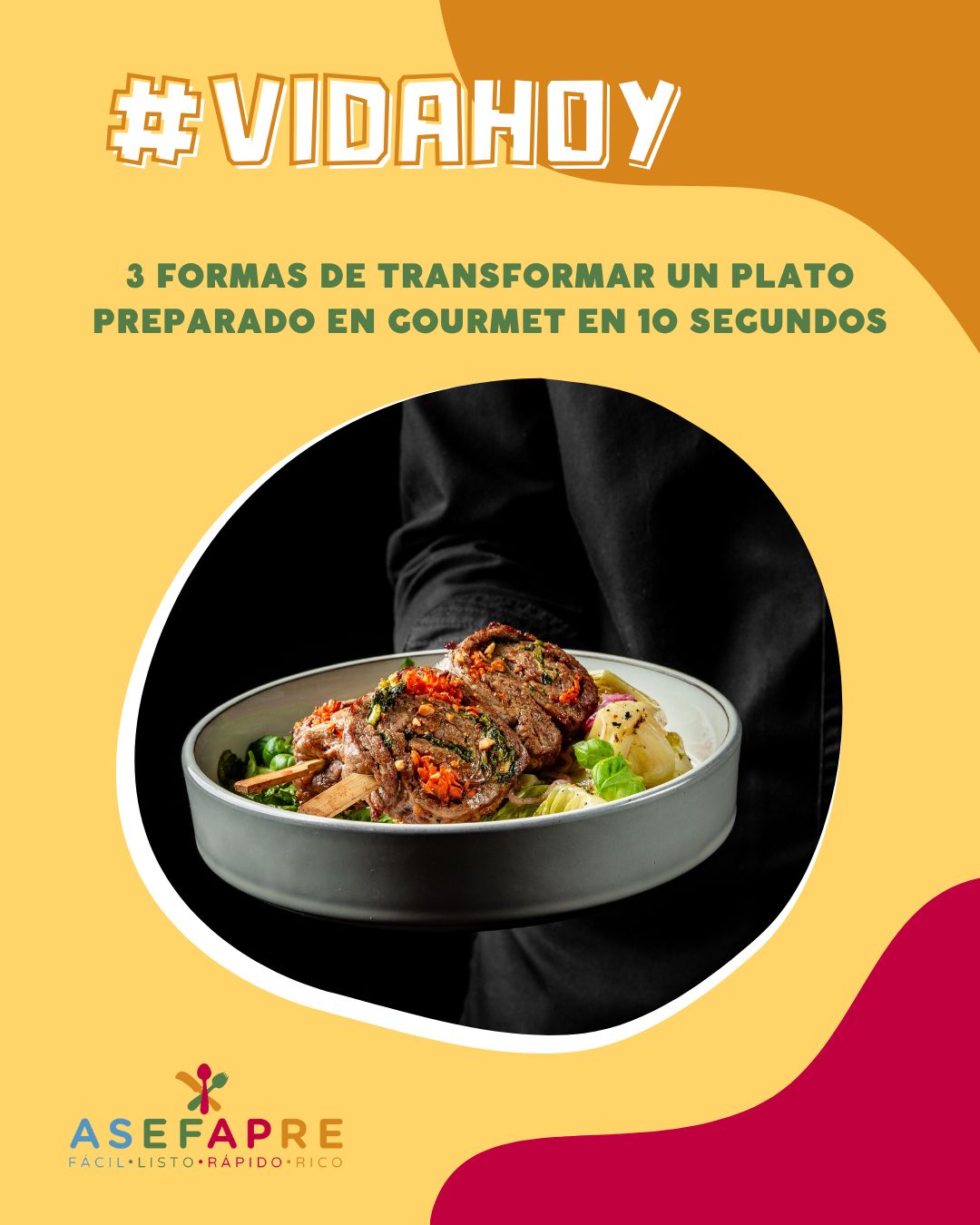 3 formas de transformar un plato preparado en gourmet en 10 segundos