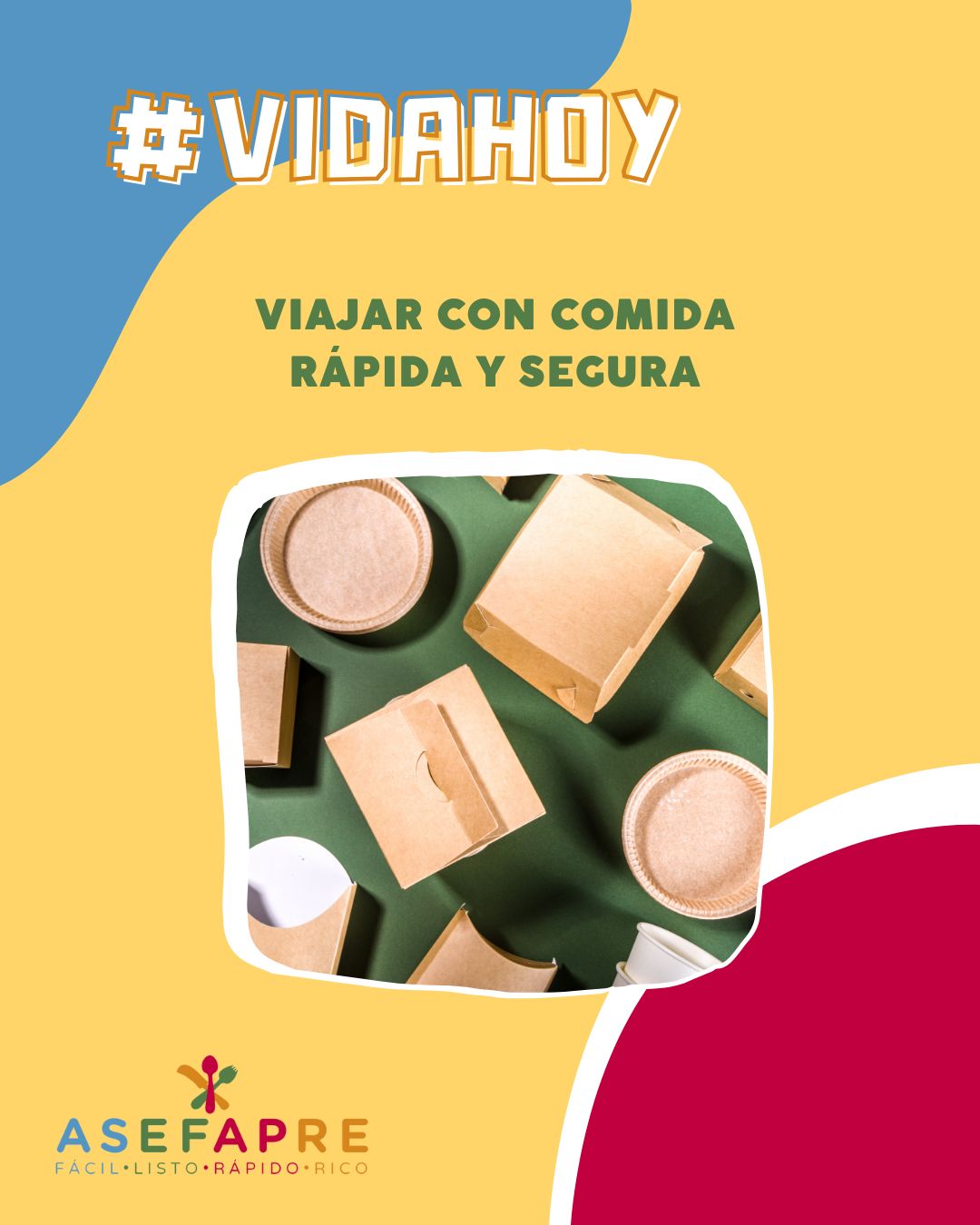 Viajar con comida rápida y segura: platos preparados como aliado