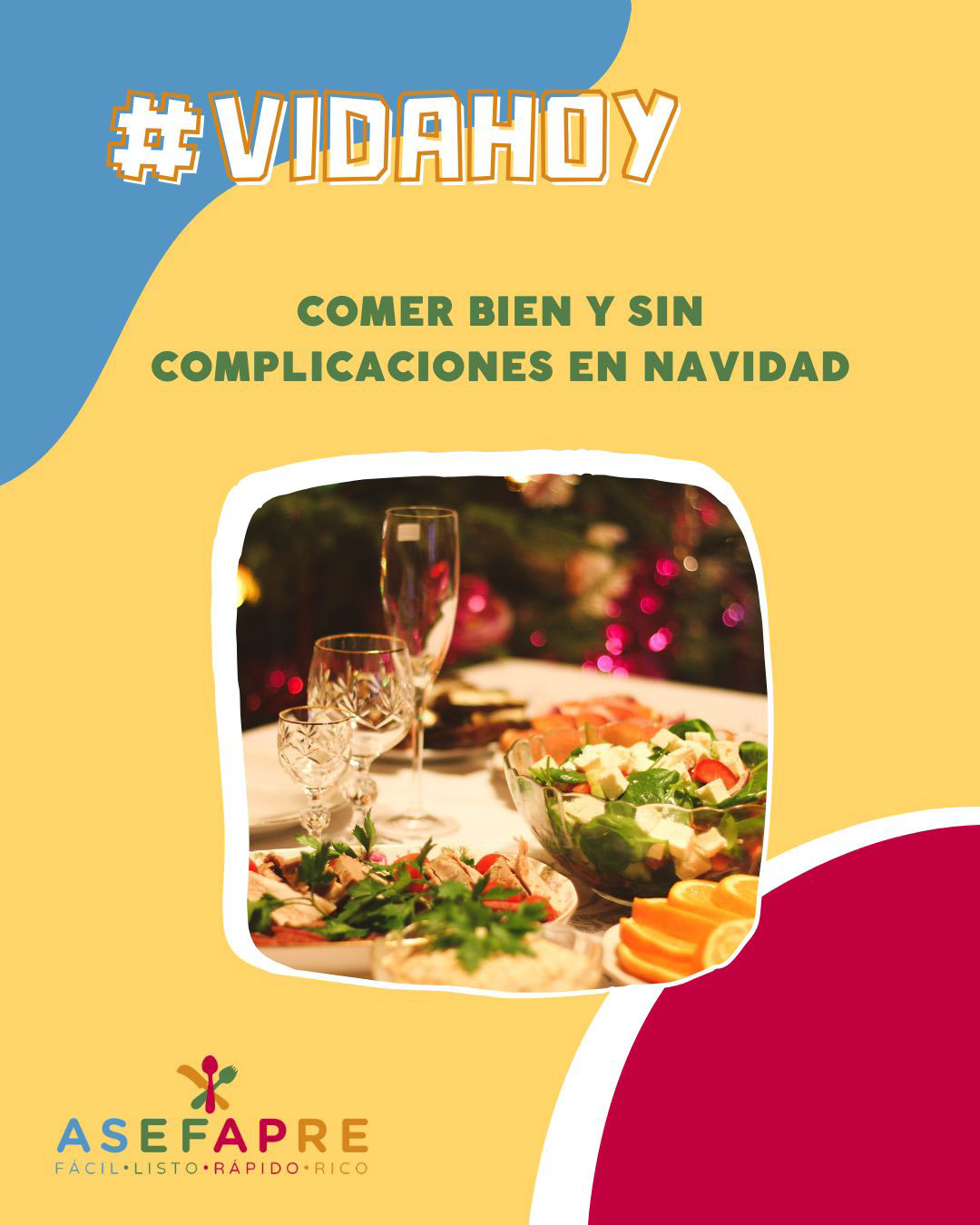 Comer bien en Navidad sin complicaciones